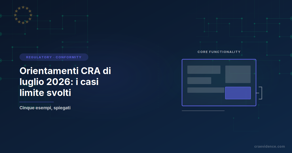 Anteprima del blog «I casi limite svolti» accanto a un’illustrazione di un piccolo componente evidenziato dentro il profilo di un prodotto più grande