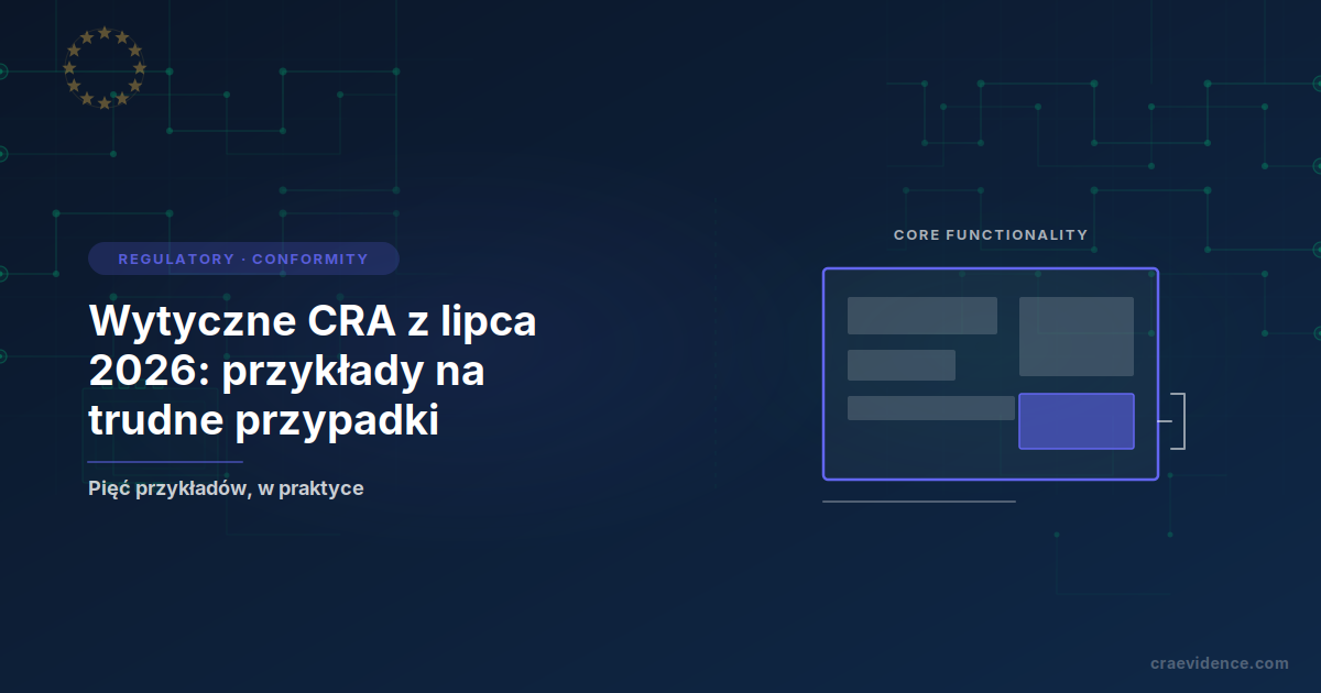 Karta podglądu bloga „Przykłady na trudne przypadki” obok ilustracji małego wyróżnionego komponentu wewnątrz konturu większego produktu