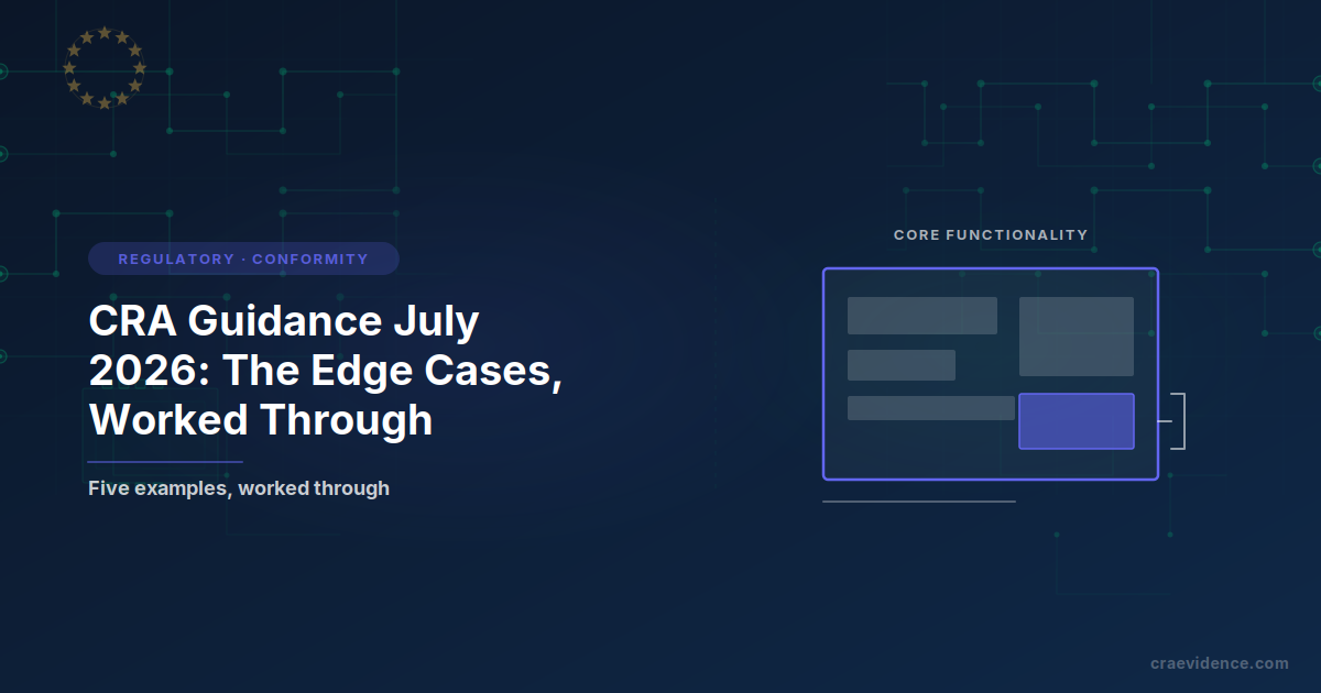 Blog preview card titled 'The Edge Cases, Worked Through' beside an illustration of a small highlighted component inside a larger product outline
