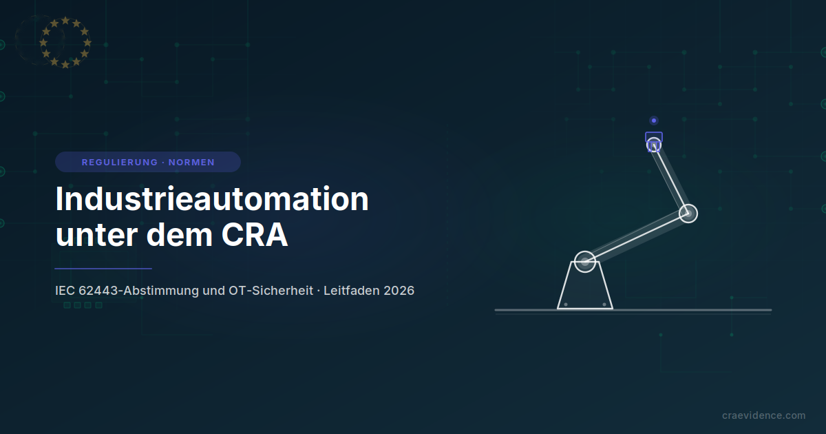 CRA für Industrieautomation: IEC 62443 und OT-Sicherheit
