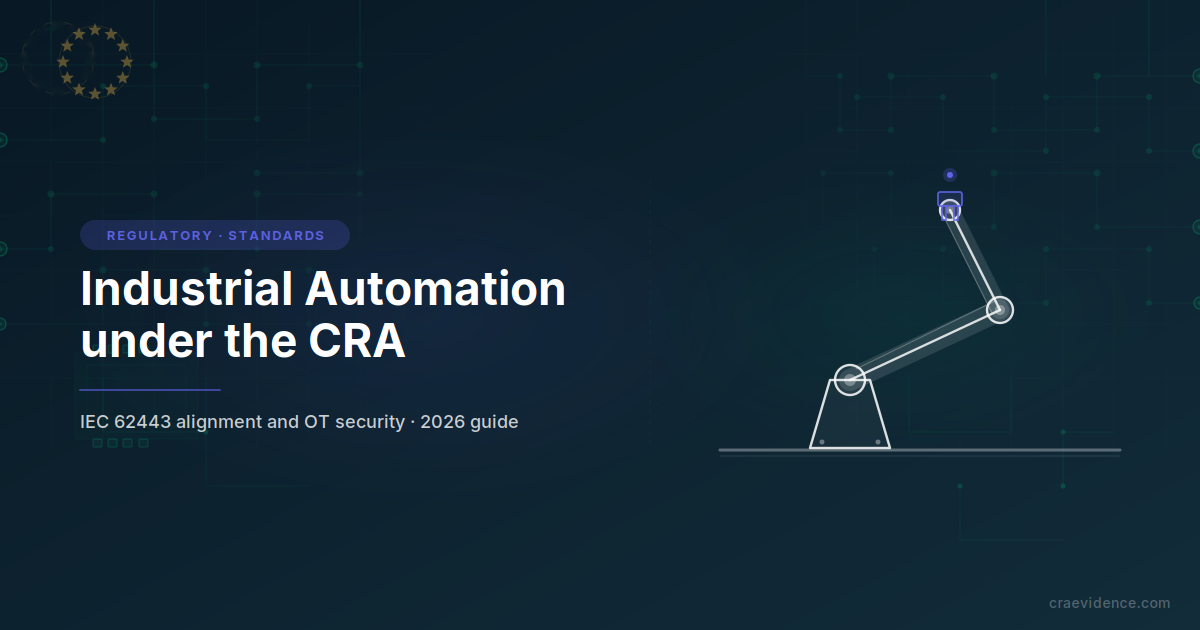 CRA for Industrial Automation: IEC 62443 and OT Security
