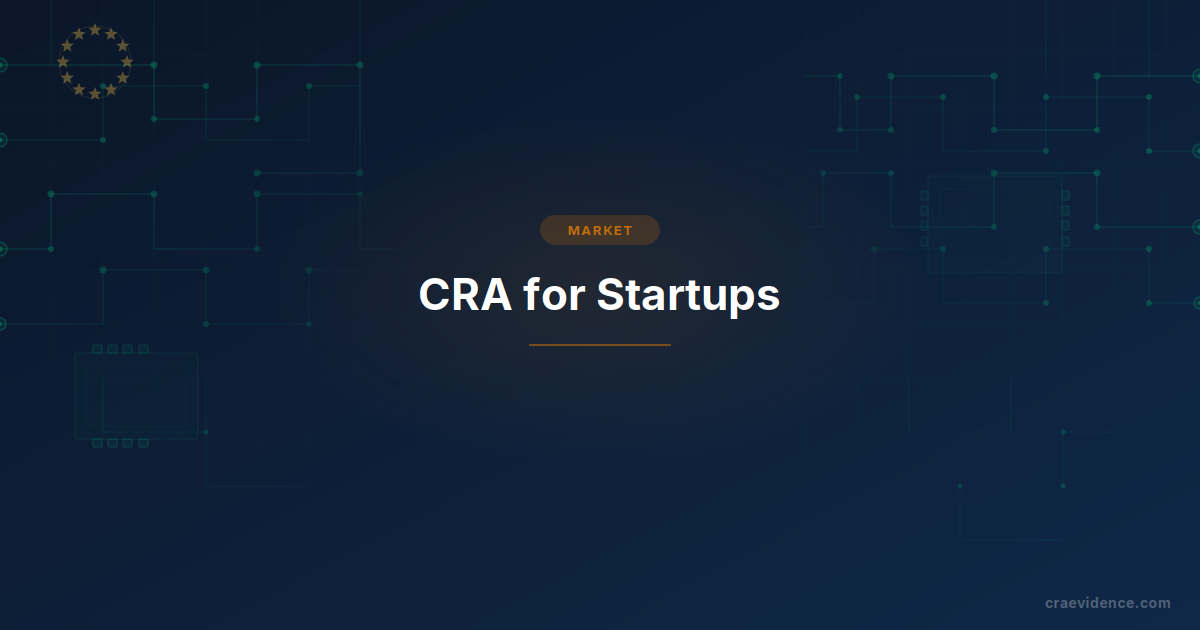 CRA compliance for startups: self-assessment, one compliance owner, and the five-year support duty.